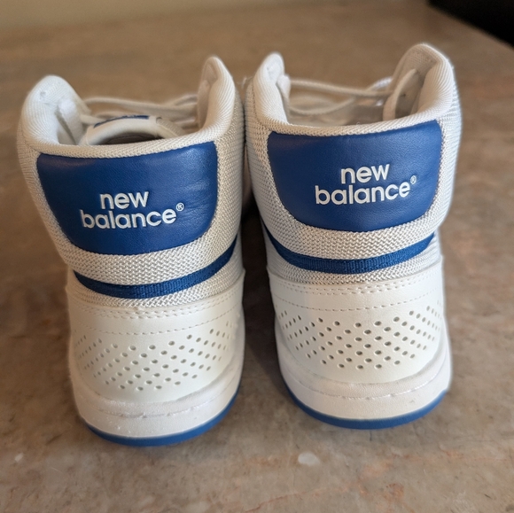 New Balance 440 Classic White-Blue High-Top Sneakers (2022) Men Size 10.5 No Box - Picture 8 of 14